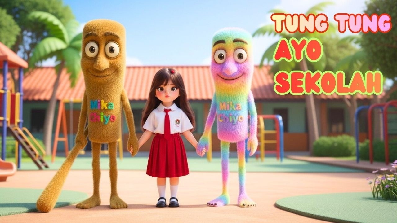 LAGU TUNGTUNG AYO SEKOLAH  #tungtungtungsahur  #laguanakindonesia #laguedukasi