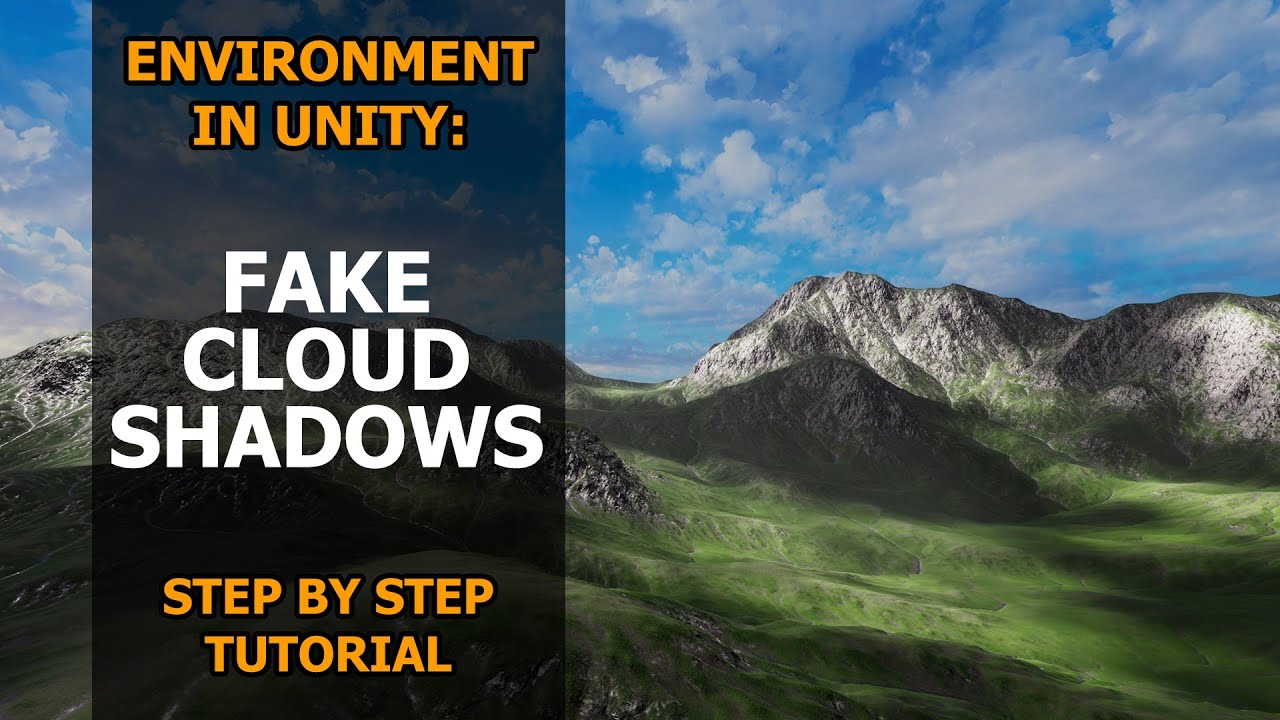 How To Create Fake Cloud Shadows in Unity | Step by Step Tutorial