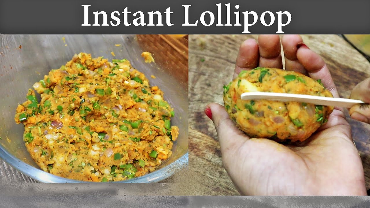 10 मिनट में मेहमानों के लिये बनाये  Vegetable Lollipop | Veg Starter Recipe |  Veg Lollipop Recipe