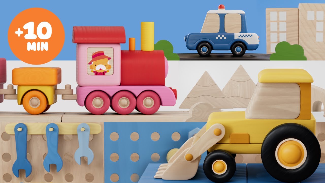 Different Vehicles | Learning Vehicles Song | Kids Songs & Nursery Rhymes | Pim Pam Pino
