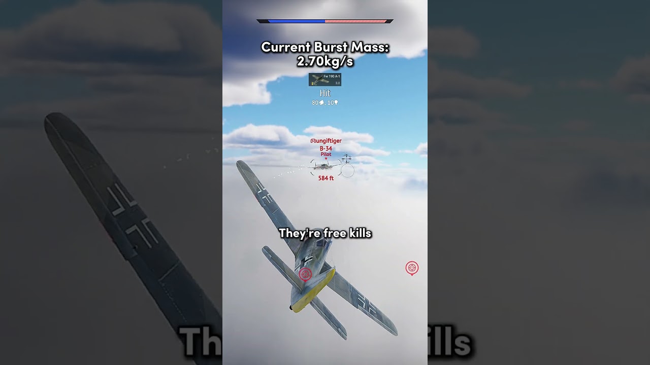 Every Kill I Double My Aircraft&rsquo;s Burst Mass! 💥 | War Thunder