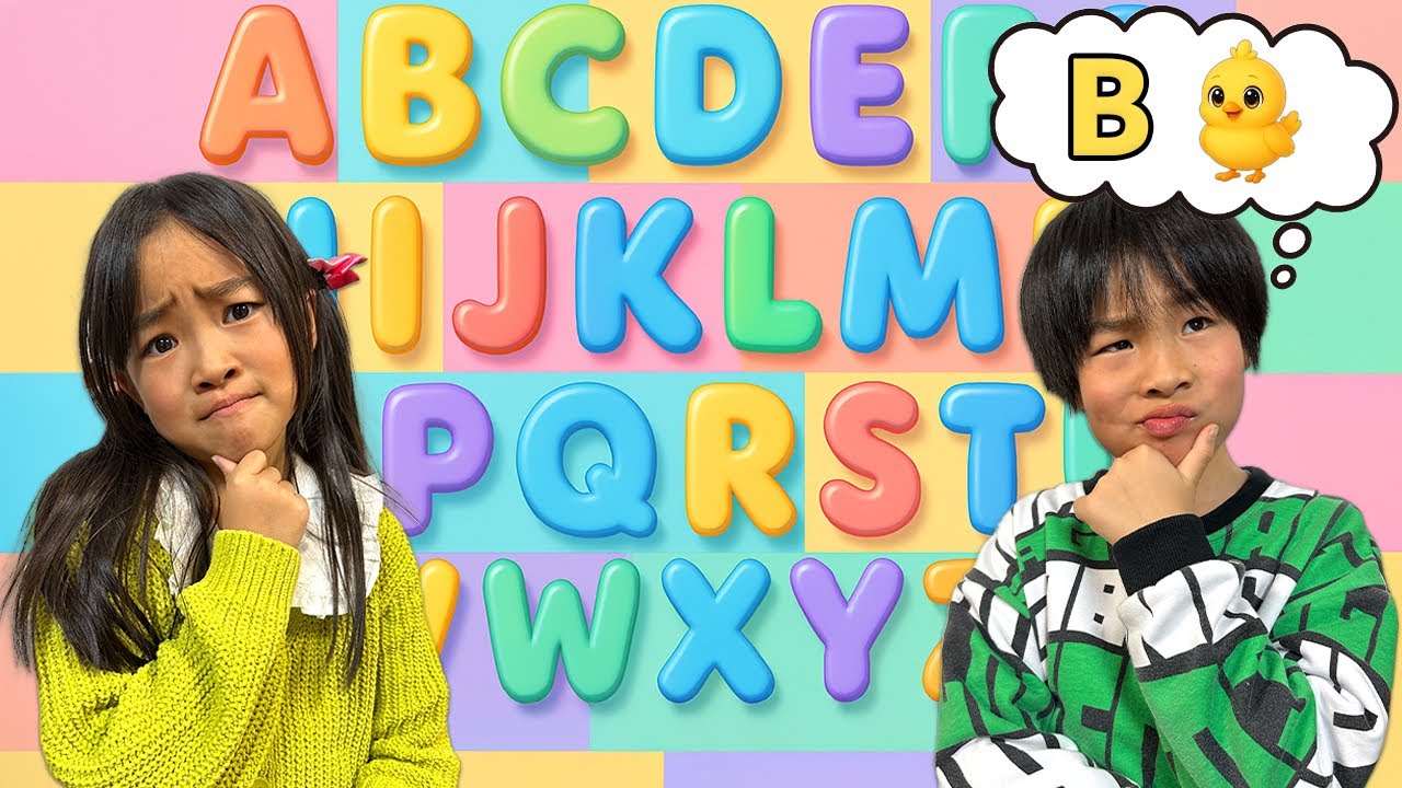 【寸劇】かえであーたんがABCで大冒険？！楽しくアルファベットを学ぼう♪　学校ごっこ　英語　Funny English Alphabet from Kaede and Ahtan