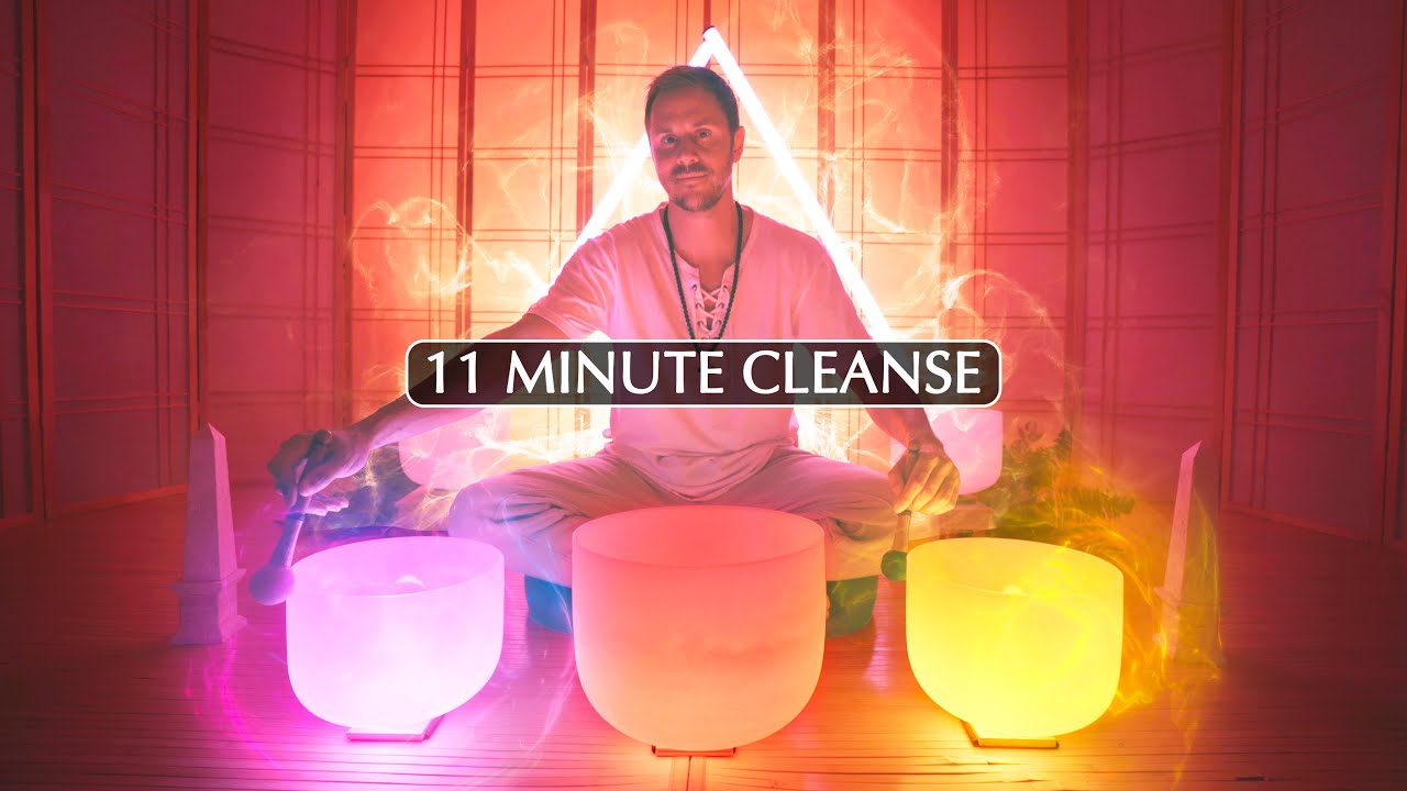 QUICK **Chakra Frequencies to UNLOCK Your Full Potential** (11 minute cleanse)