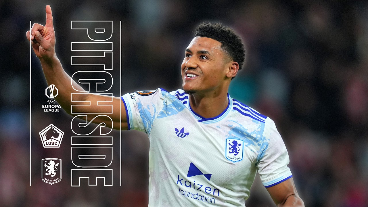 Watkins seals the win in Lille! 💥 | Lille vs Aston Villa | PITCHSIDE