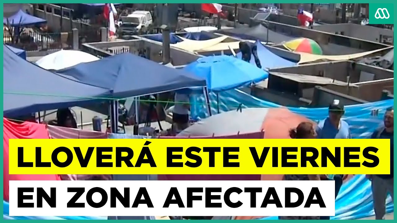 Preocupación por lluvias en la zona de incendios: piden nylon y toldos para damnificados