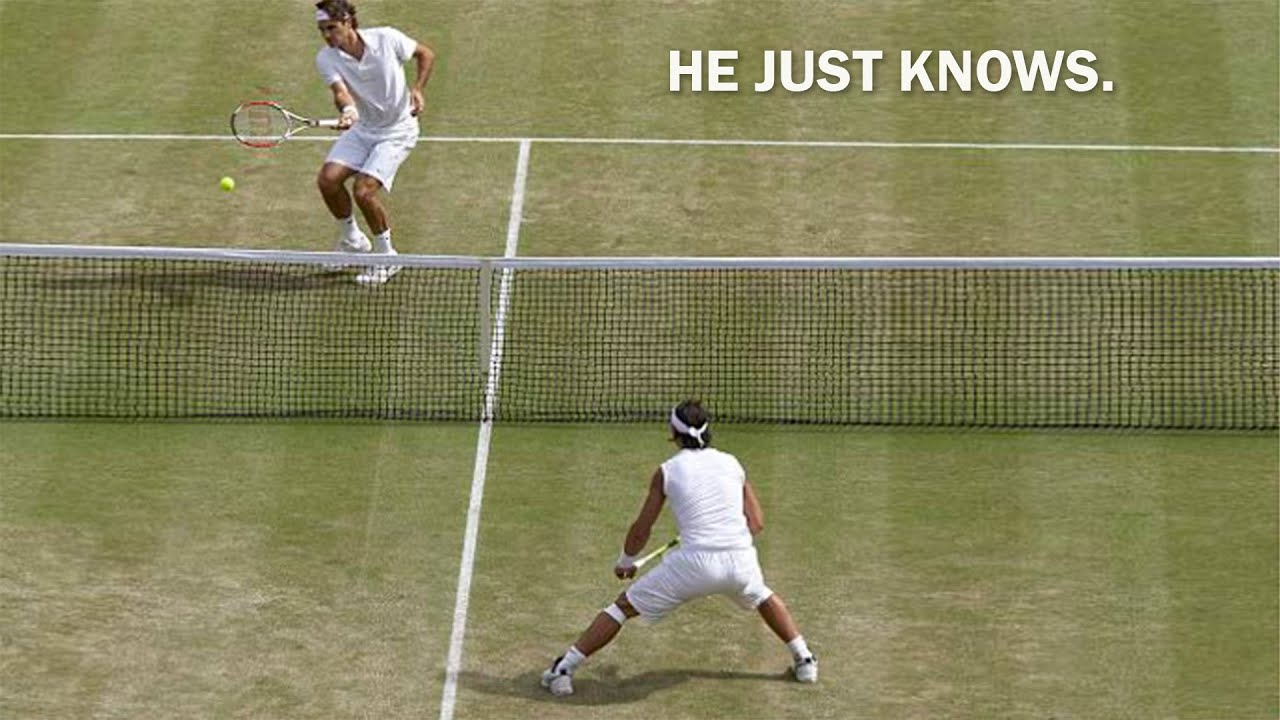 Roger Federer Playing Like He Knows the Future 🔮
