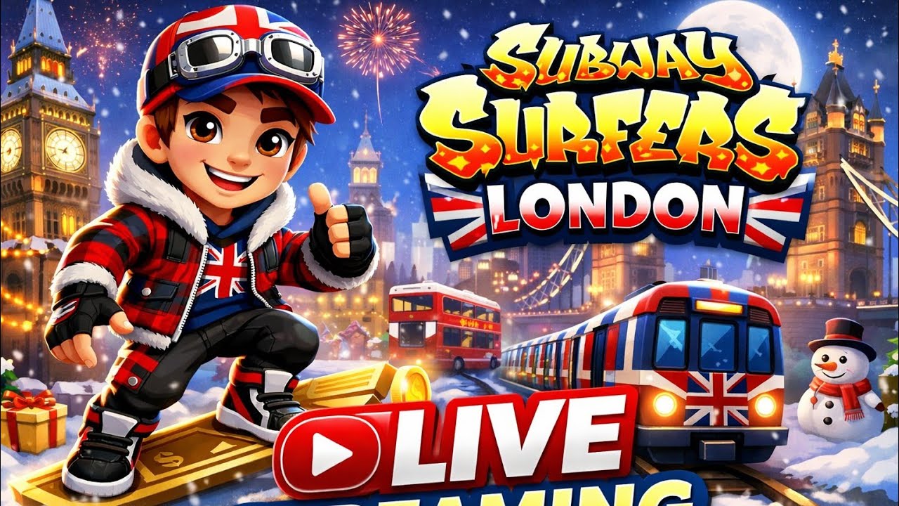 🔴 Subway Surfers World Tour London Lucky Creatures | Live #subwaysuferlive #shortslive #verticallive