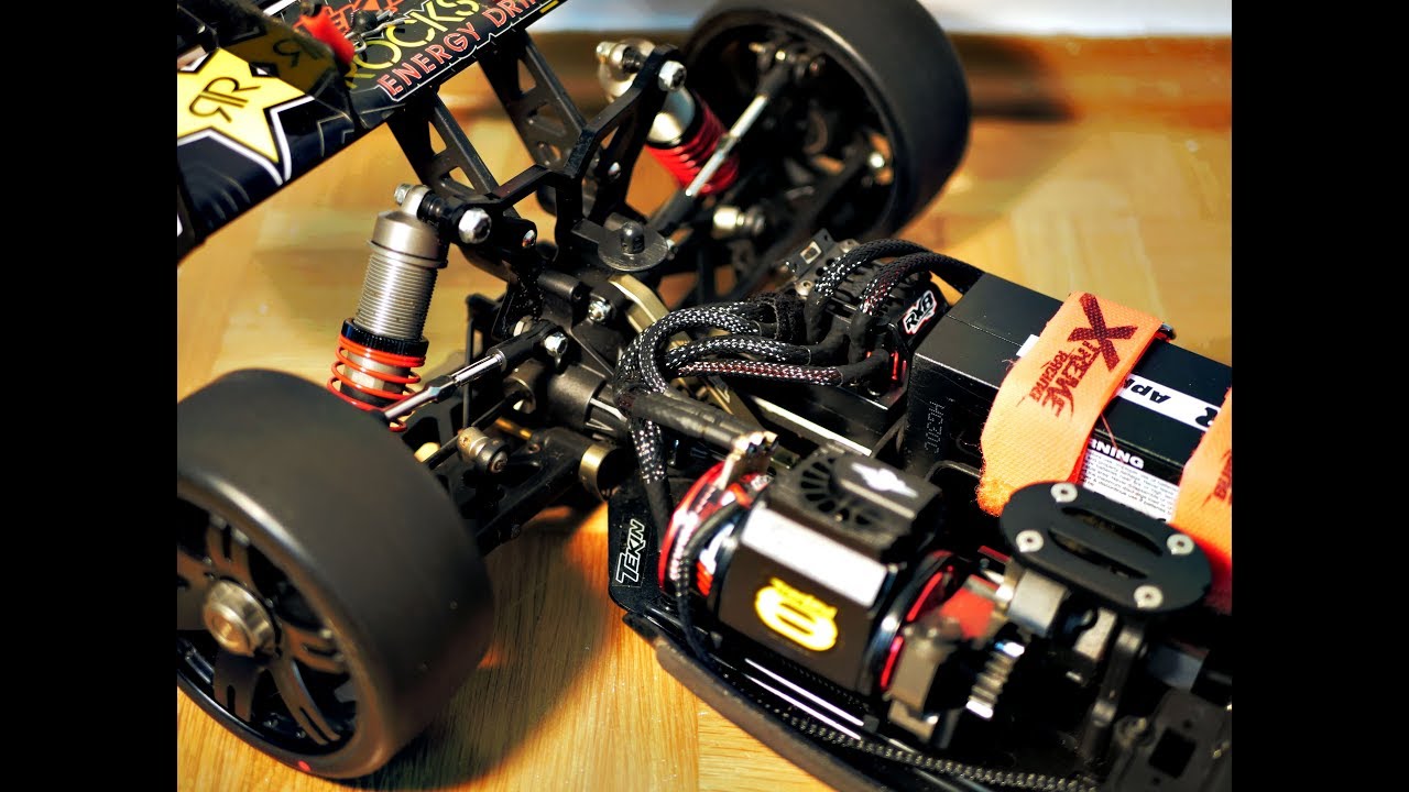 Formel 1 Losi 8ight-E Brushless Closeup/Driving + GoPro
