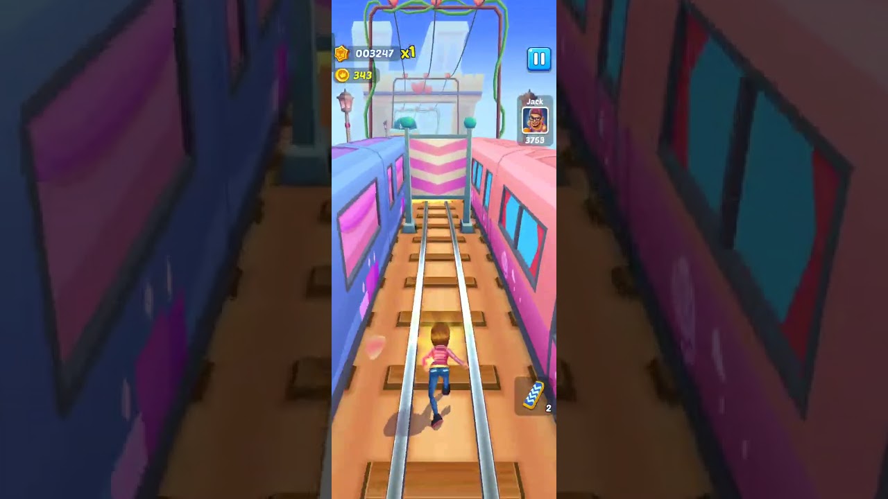 Subway Princess Runner Video Game -Running Barbie Games Doll 3d Fun Race