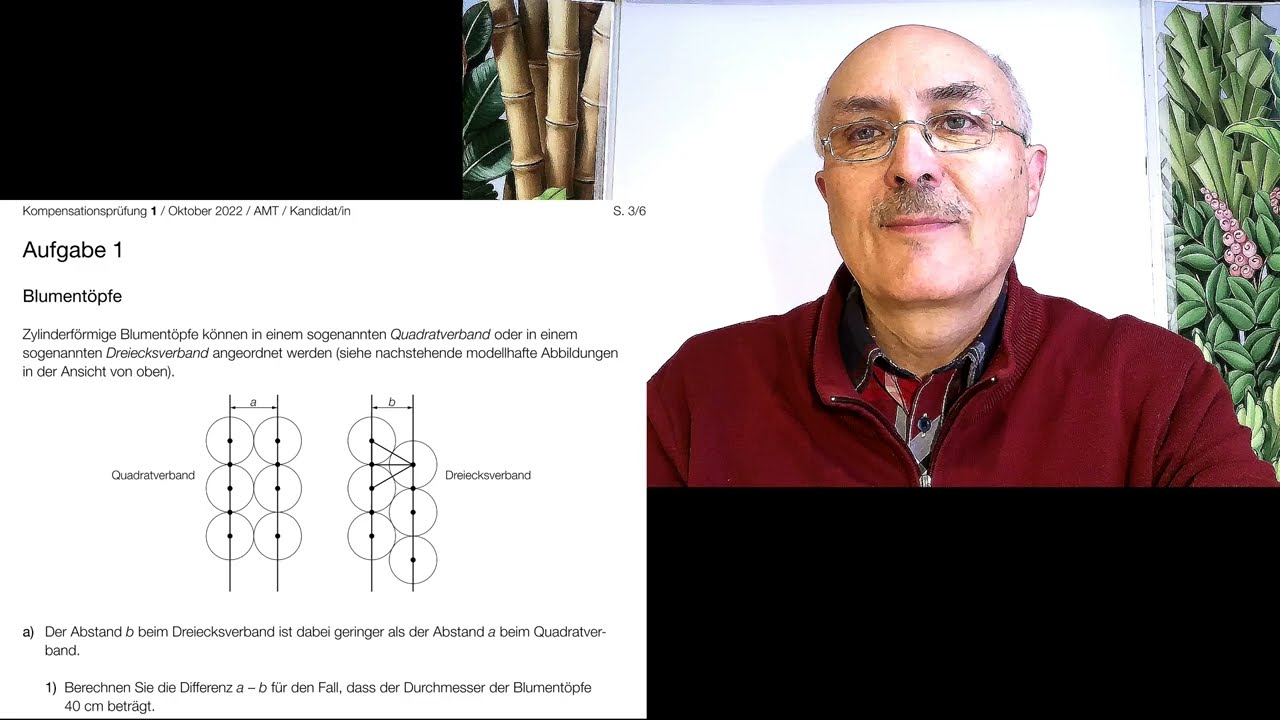 Mathematik Kompensationsprüfung Oktober 2022