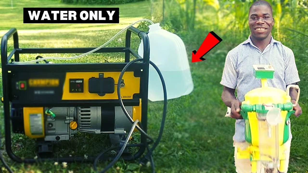 He Built A Generator that Uses only Water and this happened