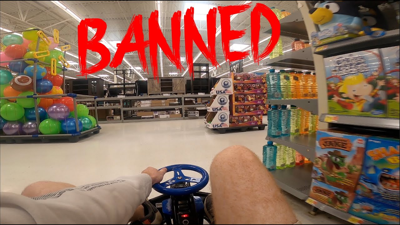 CRAZY CART IN WALMART *BANNED FOR LIFE*