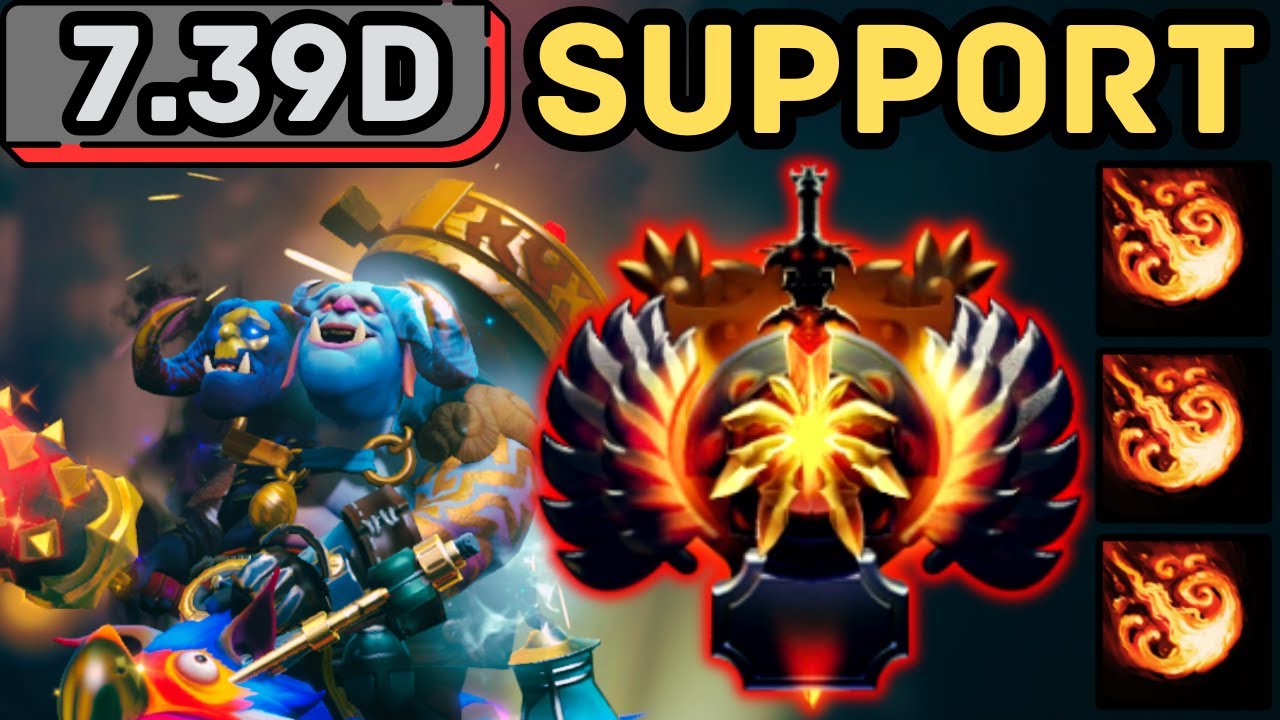 🔥 OGRE MAGI SUPPORT = PURE FIRE + PURE TANK | DOTA 2 🔥