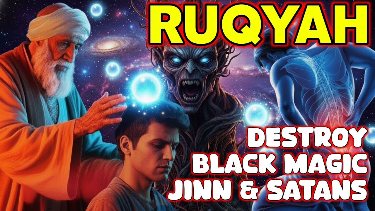 SPIN RUQYAH - DESTROY JIN, MAGIC THAT LIVES IN THE ROOM, HOUSE & BODY