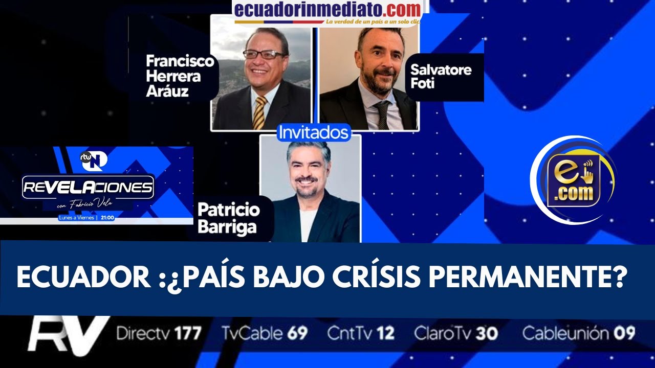 REVELACIONES con FRANCISCO HERRERA ARÁUZ ¿PAIS EN CRÍSIS?