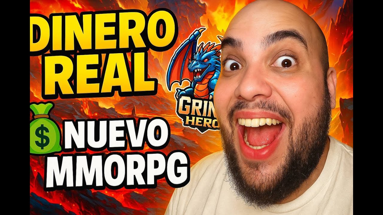 ¿Grind Hero paga DINERO REAL? 🤑 Nuevo MMORPG 2025”