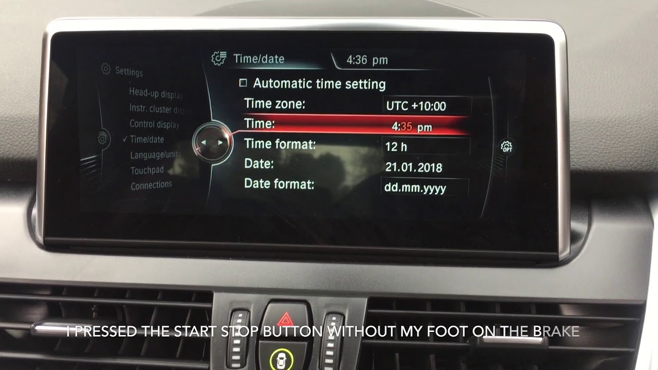 2011-2019 BMW Set the Time & Date, How to 2015 2016 iDrive. 1 2 3 4 5 7 series X1 X3 X5