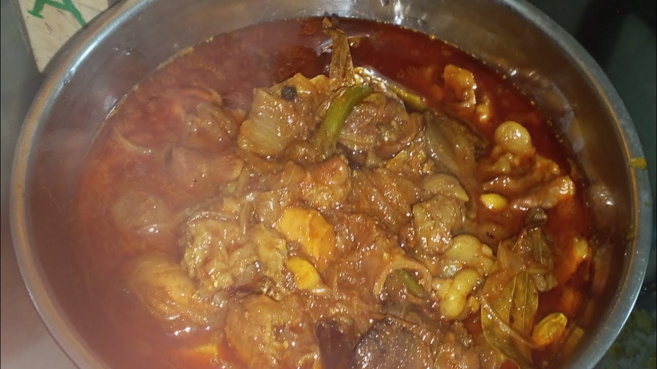 গরুর মাথার মাংস ভুনা🐂🐂।।Discover With Shafayat।।