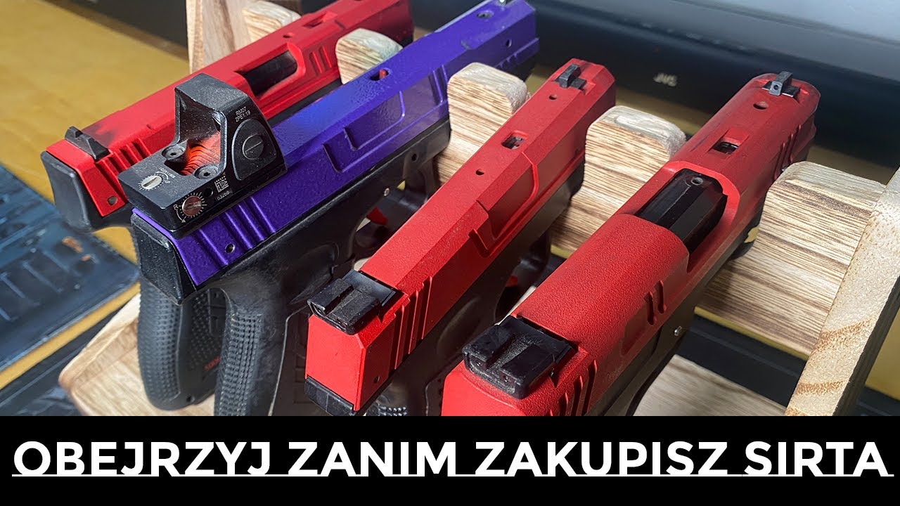 Tranżer Treningowy SIRT -  Laserowy pistolet zza oceanu.