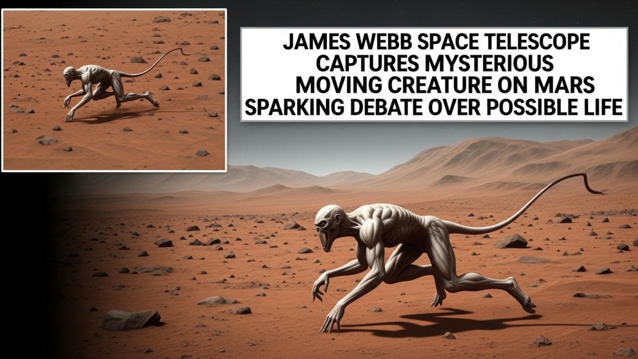 Martian Anomaly: Webb Telescope Captures Mysterious Figure on Mars