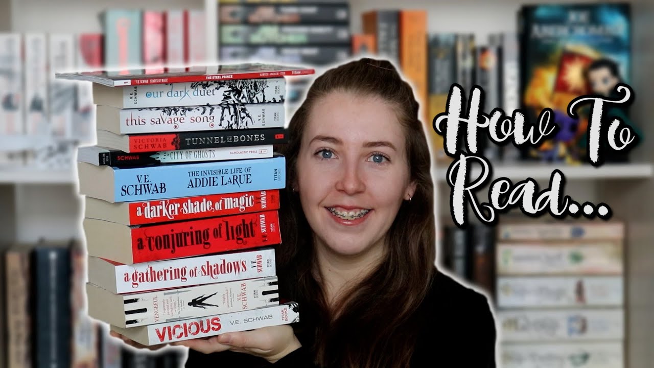 HOW TO READ | V E Schwab #SpoilerFree