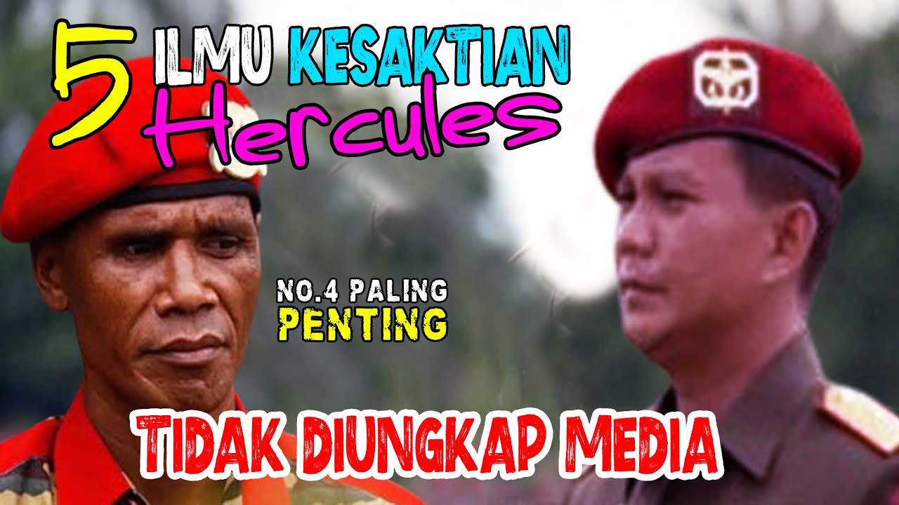 TERUNGKAP...!!! PANTESAN AJA DIA TIDAK TERSENTUH | HERCULES ROSARIO MARSHALL, KETUM GRIB JAYA