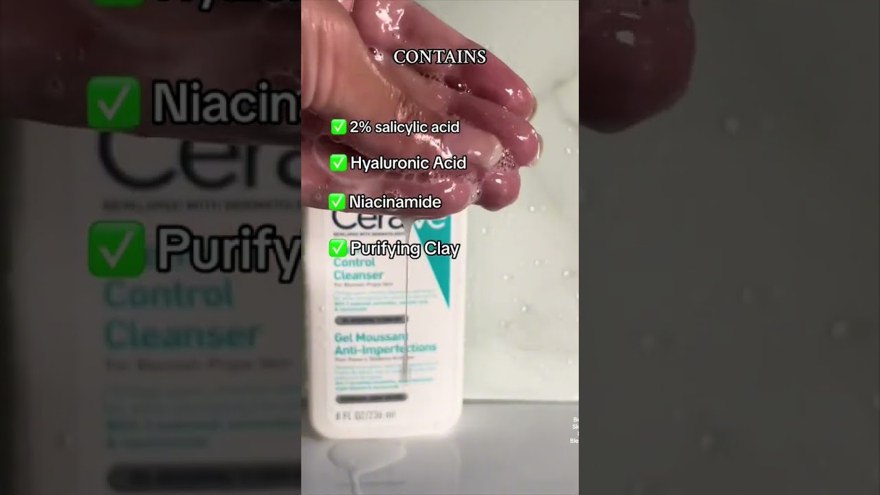 CeraVe blemish control cleanser
