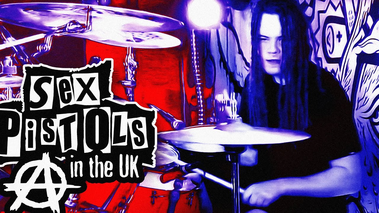 Sex Pistols – Anarchy in the UK – Drum Cover by Dreaddy Mills