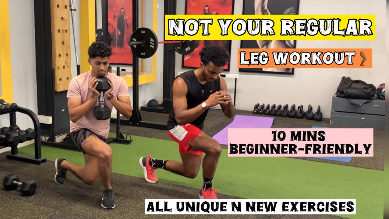 Next-Level Home Leg Workout🔥
