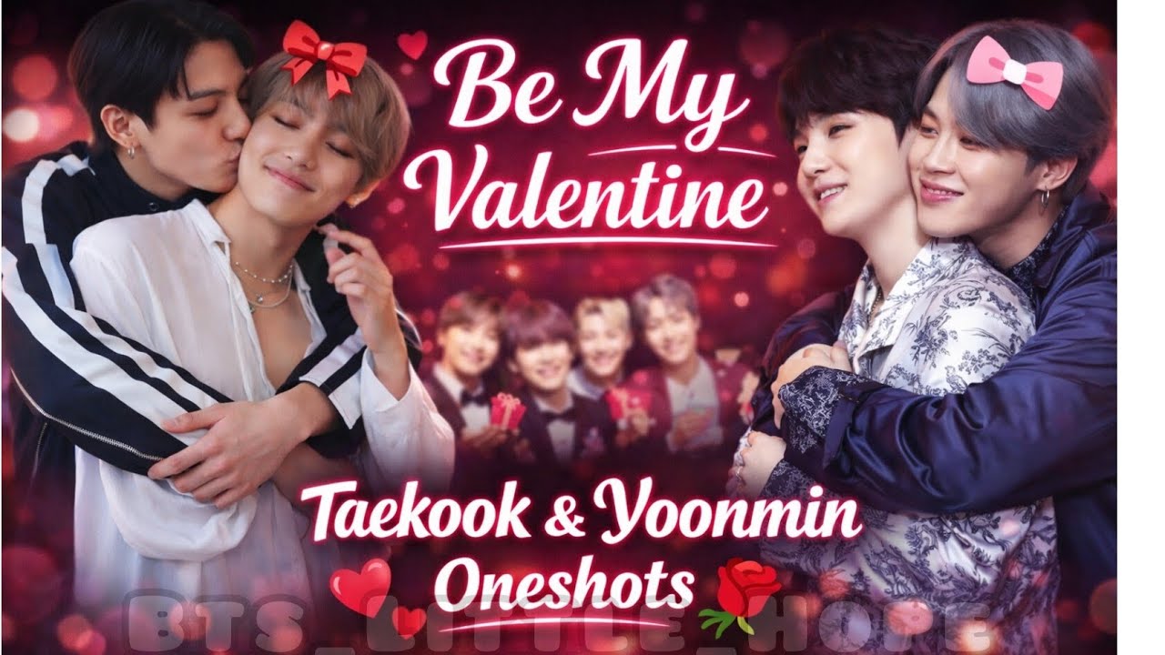 Be My Valentine 💘 Taekook Yoonmin Love Story | BTS Valentine Special Party#taekook #btsarmy #yoonmin