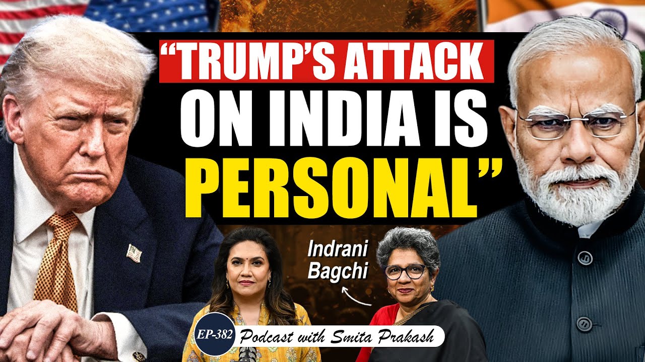 India vs Trump’s Tariffs, USA-Europe Trade War & China’s Leverage | Indrani Bagchi | EP-382