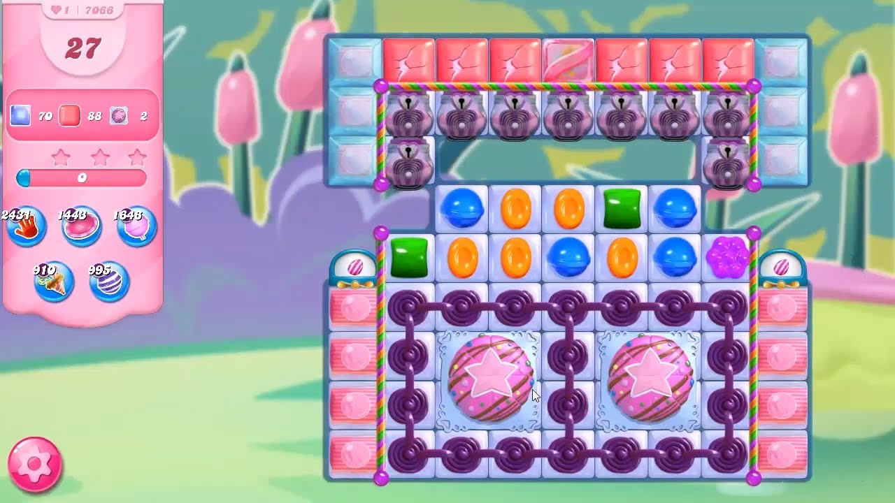Candy Crush Saga LEVEL 7066 NO BOOSTERS
