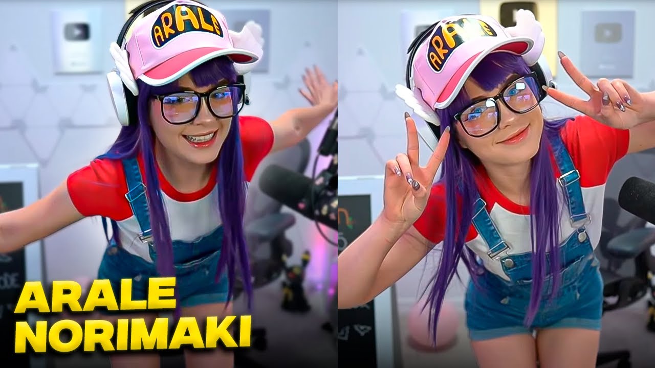 Staryuuki con Cosplay de Arale Norimaki