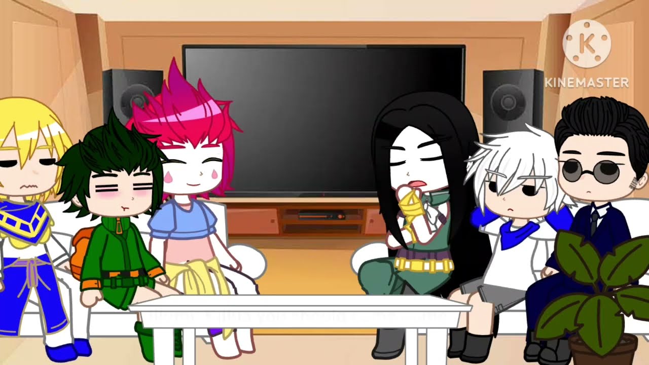 | HxH Characters React to themselves | Gon and Killua | 1/?? | Killugon | Short |