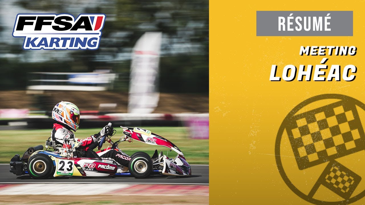 Karting : résumé du meeting à Lohéac (Minime / Cadet / Nationale)