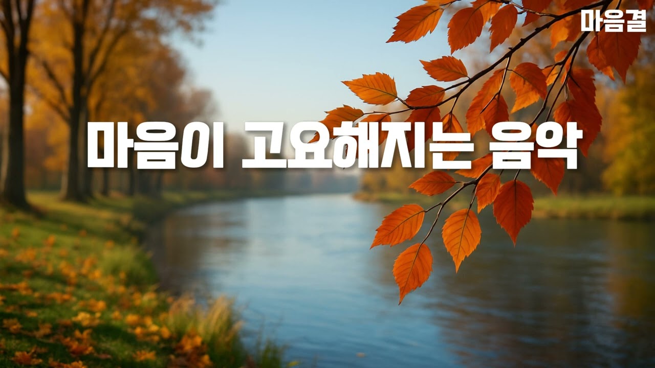 가을향기처럼 마음에 머무는 고요한 음악🍁