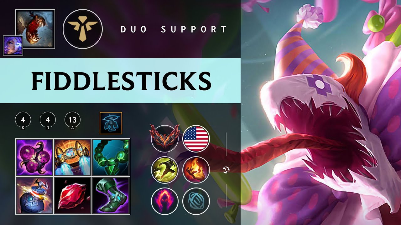 Fiddlesticks Support vs Bard - NA Grandmaster Patch 26.02