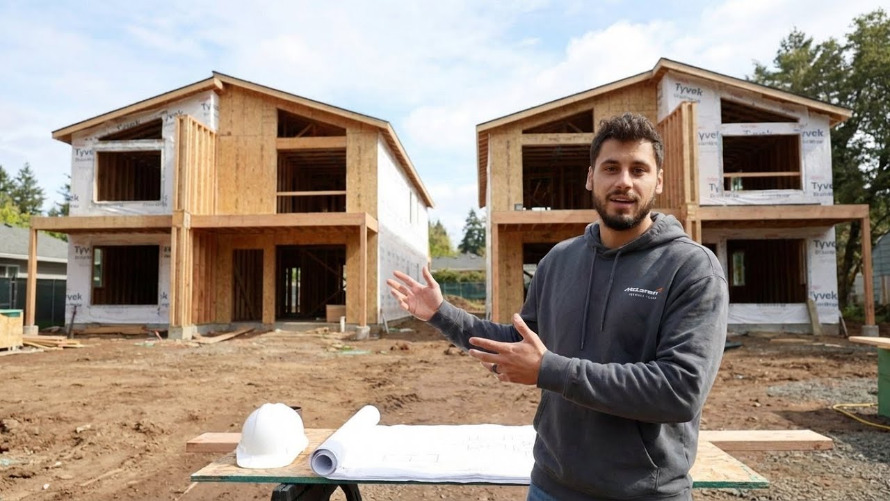 2 Active New Construction Duplexes | Builder Walkthrough