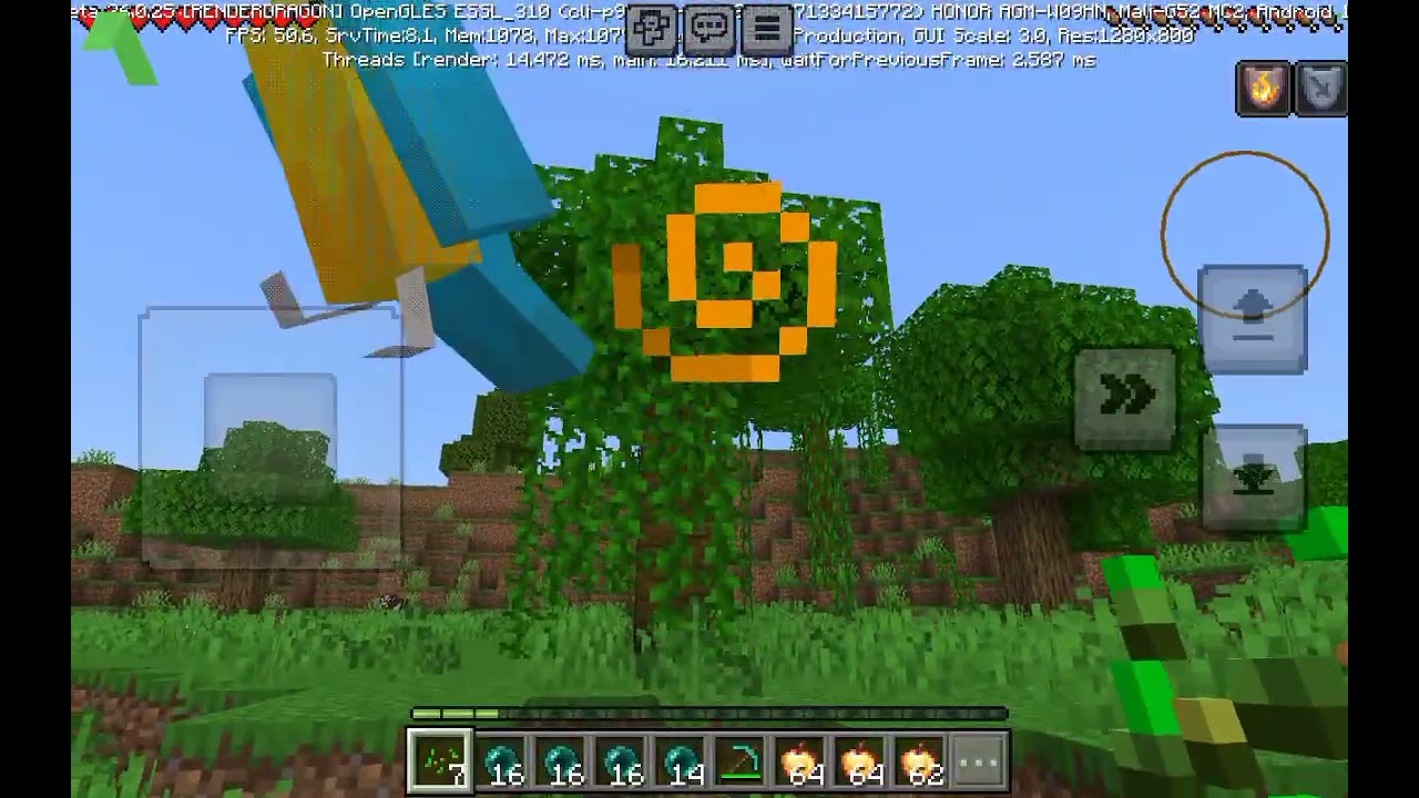 Minecraft ama sadece Ender incilerini kullanabiliriz zır  yok Canavarları vuramayız 🫨part 1