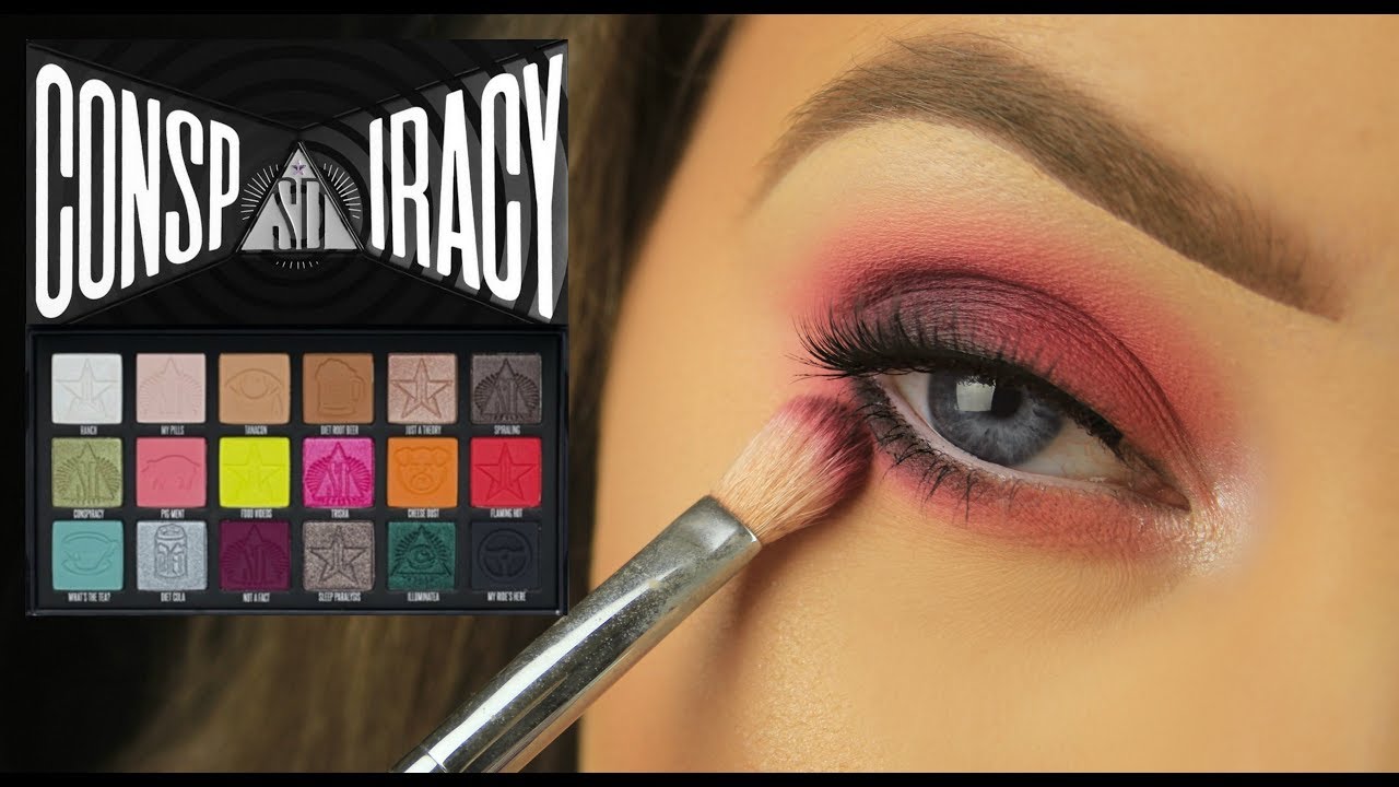 BEGINNERS PINK SMOKEY EYE | SHANE DAWSON X JEFFREE STAR CONSPIRACY PALETTE