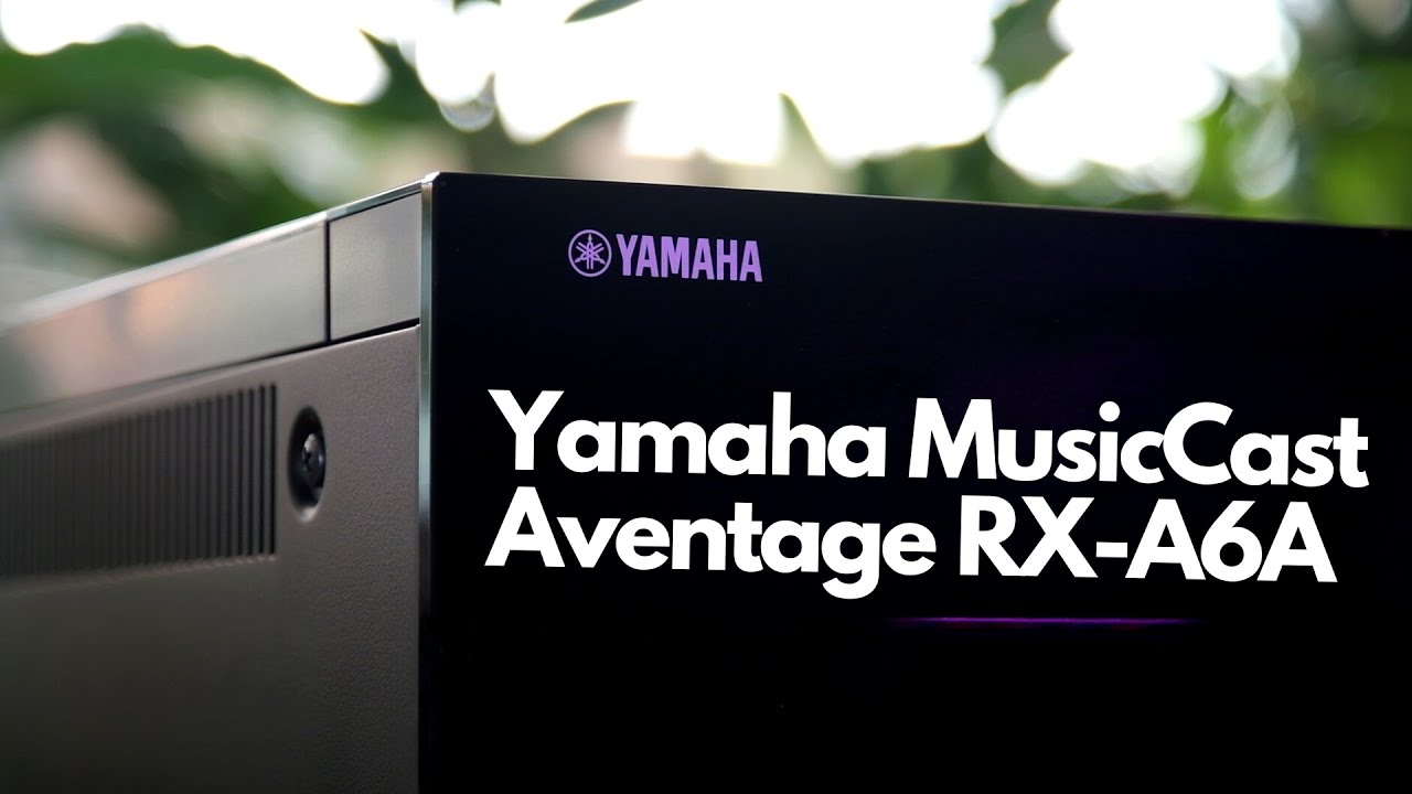 Yamaha MusicCast RX-A6A Aventage - amplituner kina domowego