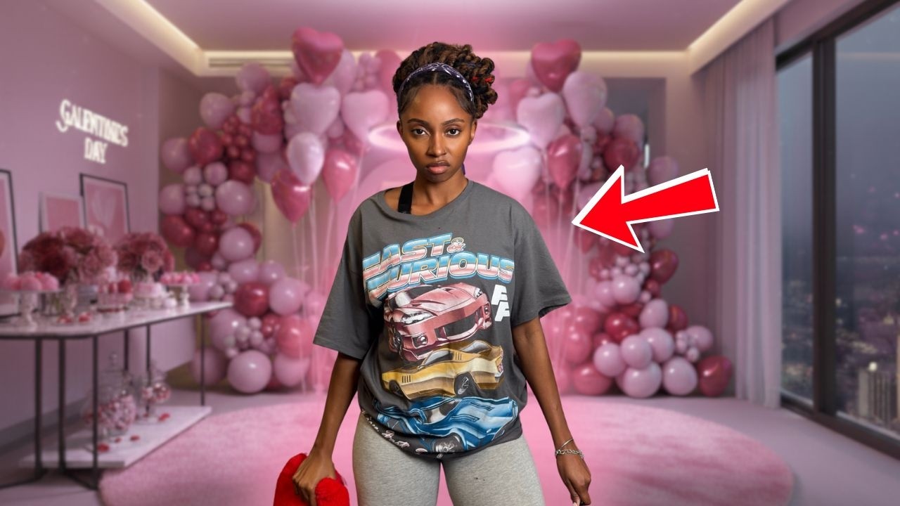 Girl gets STOOD up by FRIENDS for her GALENTINES DINNER...