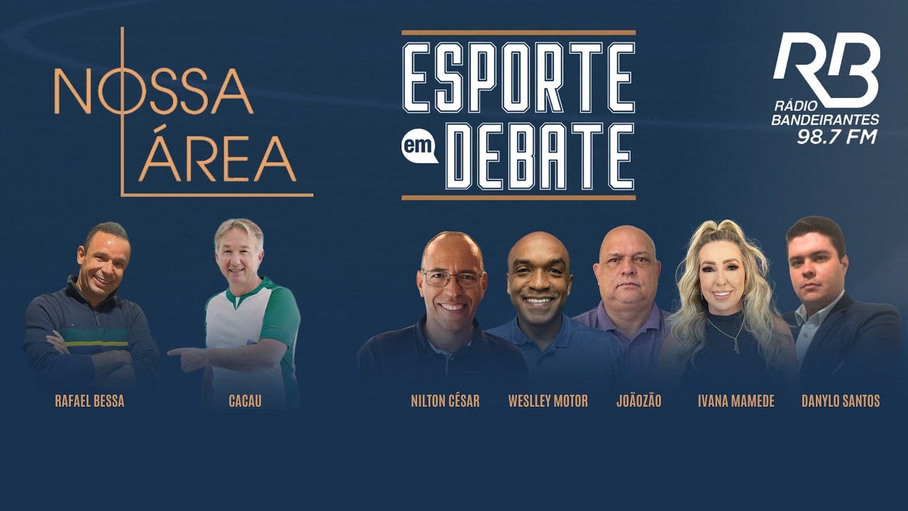 🔴Rádio Bandeirantes Goiânia - AO VIVO - (NOSSA ÁREA E ESPORTE EM DEBATE)  -  26/02/2026