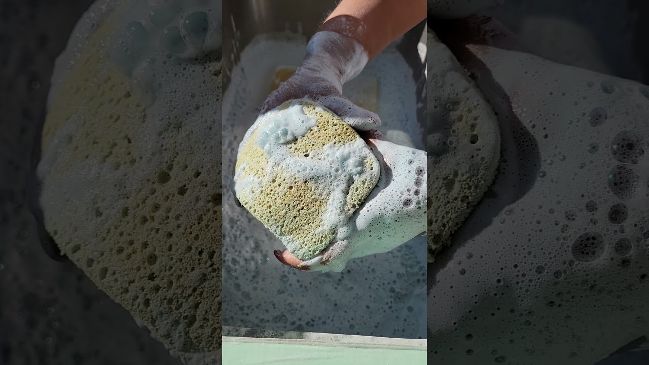 ASMR 🌈 Rainbow Pour w/Ajax powder 💣