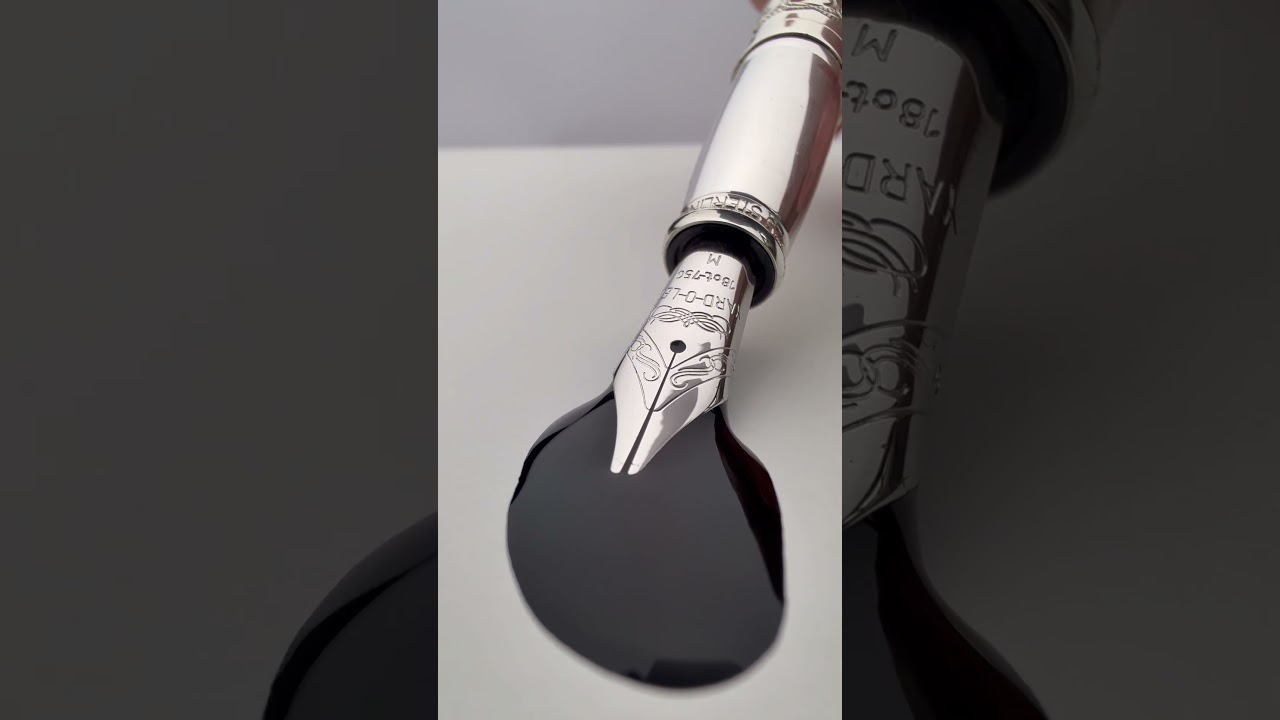 Look at that beautiful Yard-O-Led nib flexibility. #fountainpen #pen #inkpen