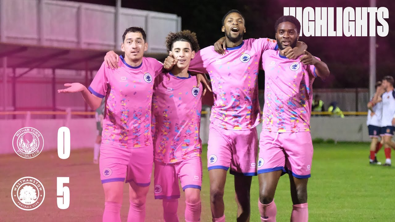 Five goals on the road - Witham Town 0-5 Walthamstow - Match higlights