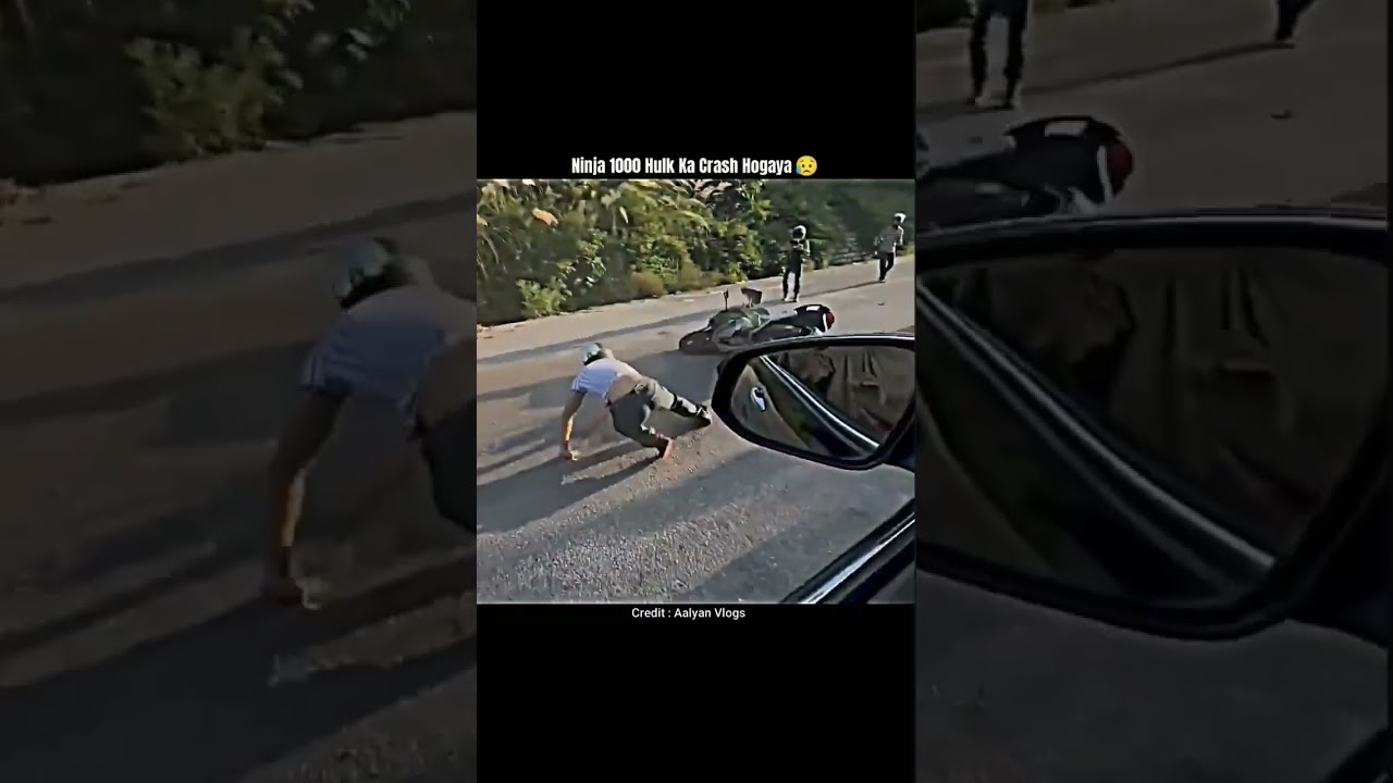 Ninja 1000 Crash Ho Gaya 😭