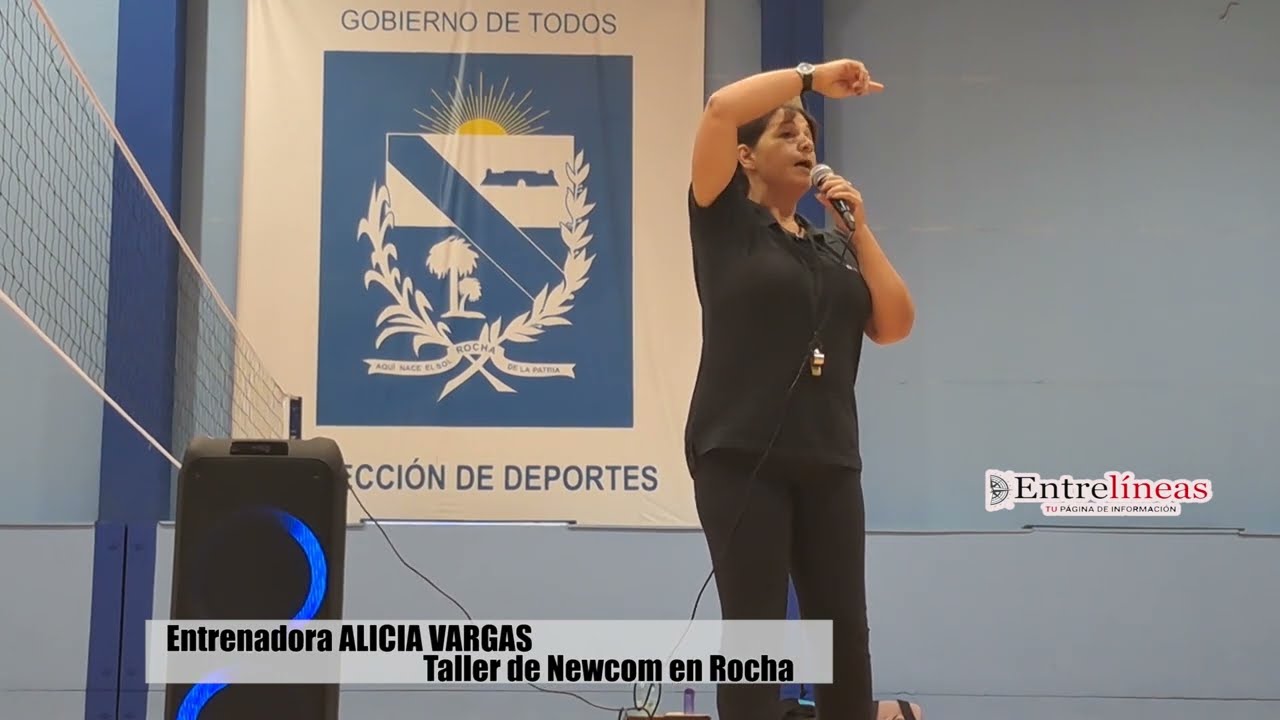 ROCHA ENTRELINEAS Taller de Newcom en Rocha a cargo de Entrenadora Alicia Vargas ,Abril 2024