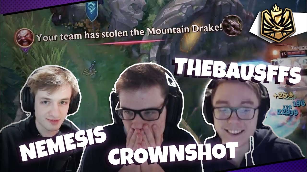 CLASH ft. NEMESIS, THEBAUSFFS, DRUTUTT, RANGERZX | Crownshot | Stream Highlights