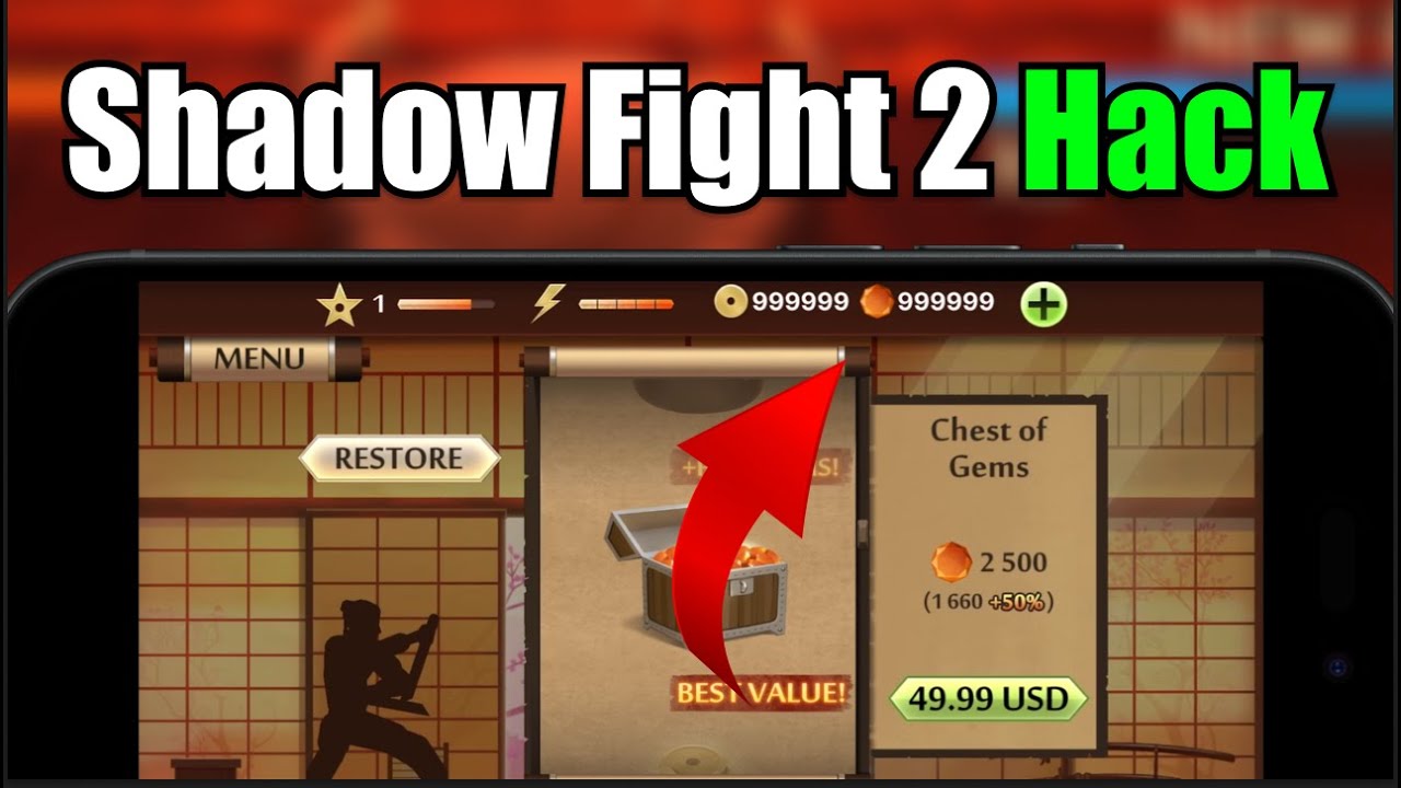 Shadow Fight 2 Hack/Mod APK &ndash; How I Got Unlimited Coins & Gems (iOS & Android)
